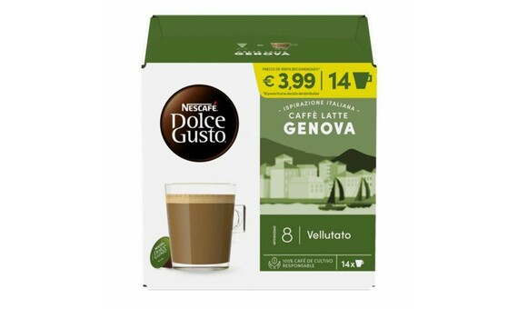 DOLCE GUSTO NESCAFE GENOVA 14C.3,99EUR
