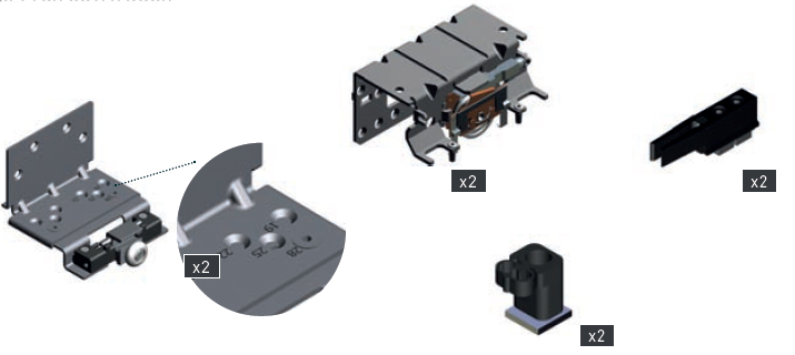 ACCESORIO ROD.PUER.EXT 877CPEXT   TORINO