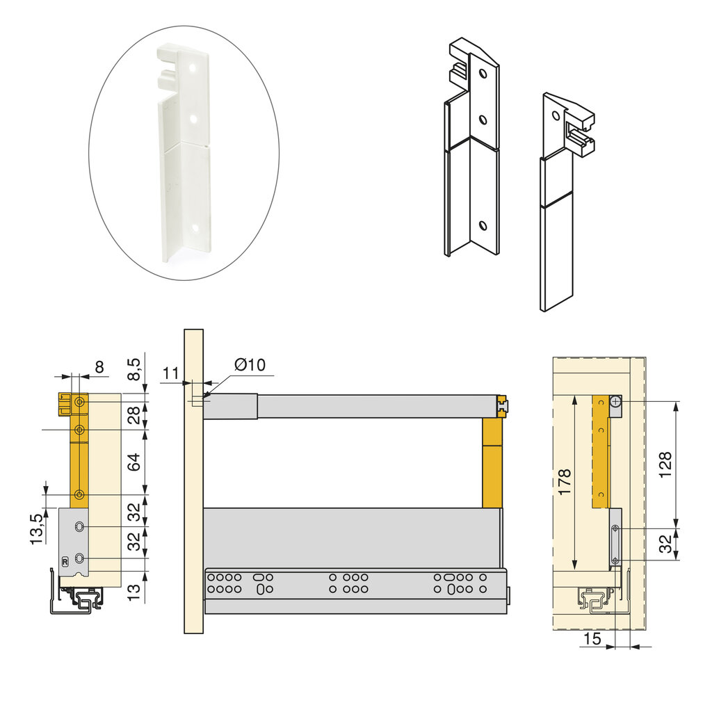 ACCESORIO ENG.TRAS. (BLANCO)    3142015 6