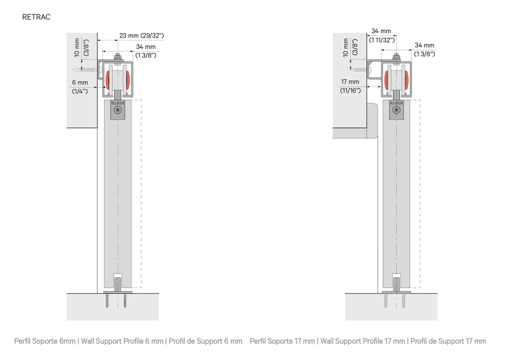 ACCESORIO KLEIN SENSUS 80 RETRAC 3824 2