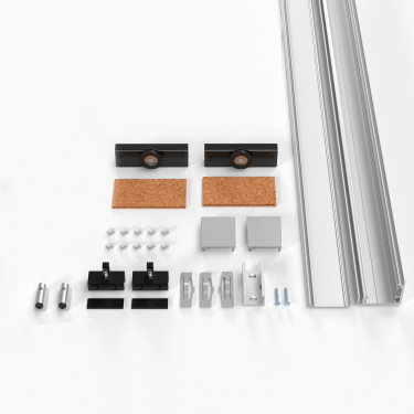 ACCESORIO SK GLASS 80 TOPE PLATA   3302 2