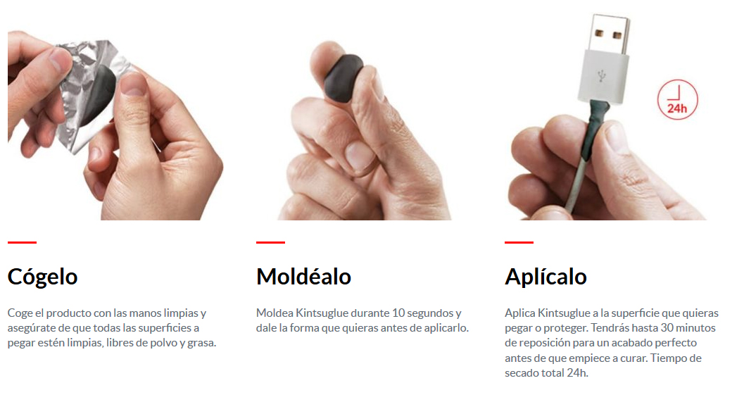 ADHESIVO KINTSU GLUE  3 X 5 GR LOCTITE