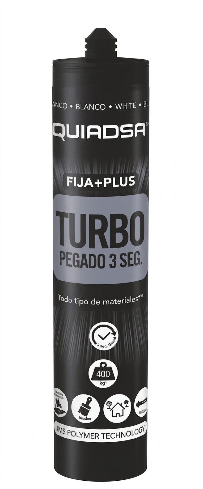 ADHESIVO MONTAJE FIJA+PLUS290 ML BLANCO