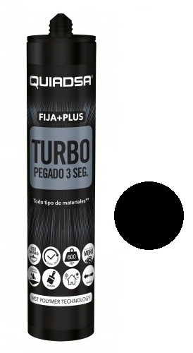 ADHESIVO MONTAJE FIJA+PLUS290 ML NEGRO