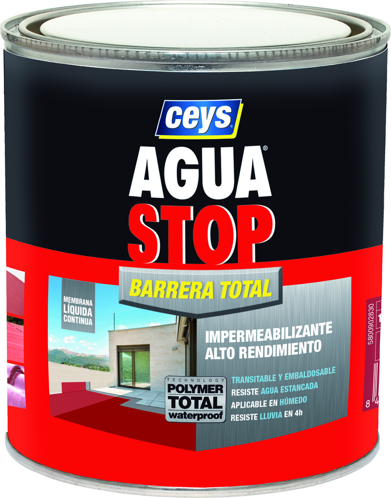 AGUA STOP REPARADOR TOTAL 1KG GRIS