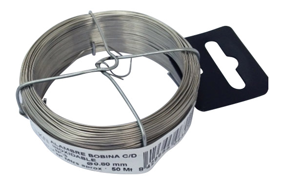 ALAMBRE INOXIDABLE EN BOBIN- 3/0,8 MM