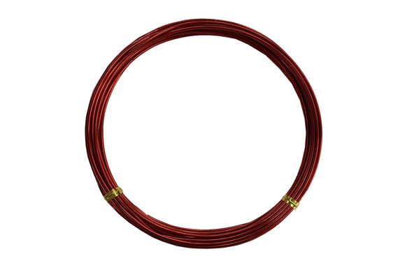 ALAMBRE ALUMINIO ROLLO ROJ1,5 MM  X 5 M