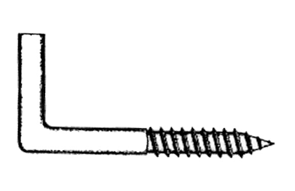 ALCAYATA CINCADA CON ROSCA14 X 25 MM