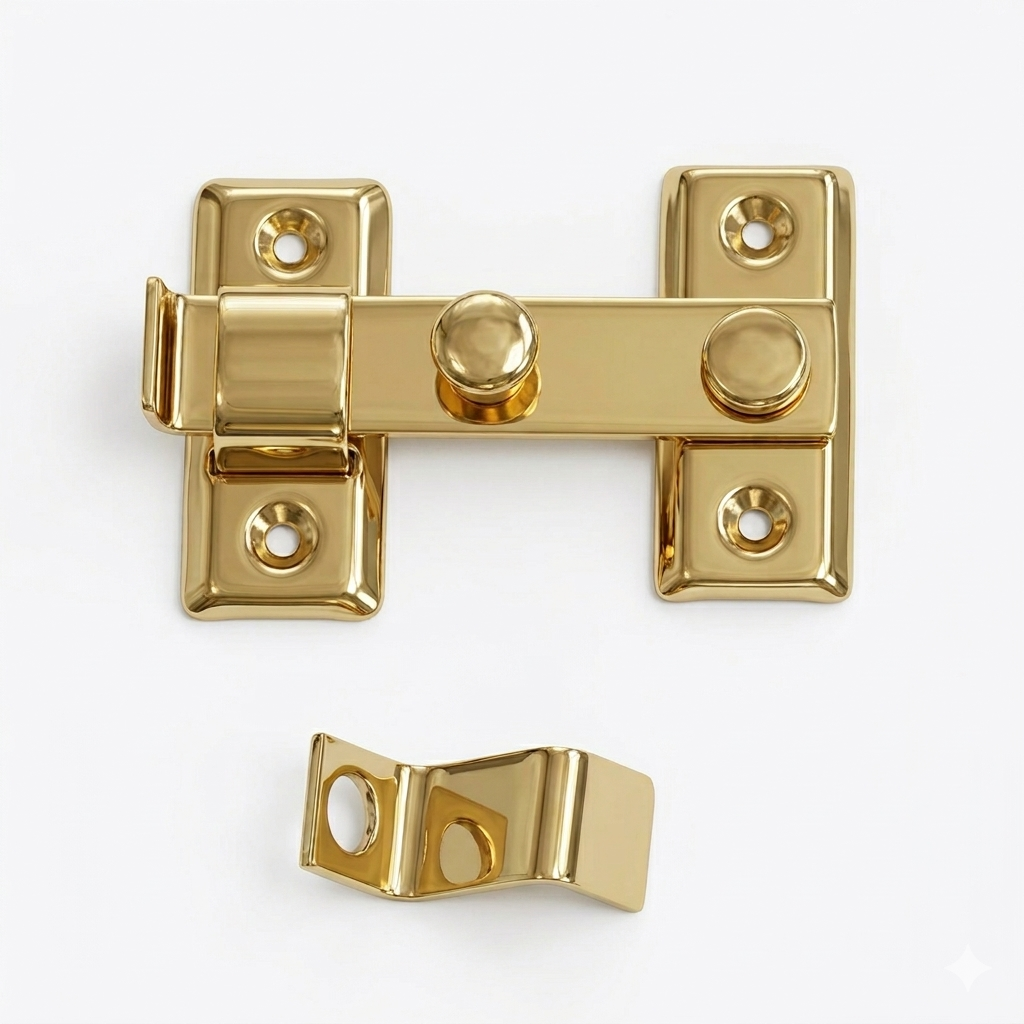 ALDABA REVERSIBLE 8CM LATON PULIDO