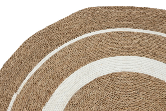 ALFOMBRA FIBRA 150X150 NATURAL 2