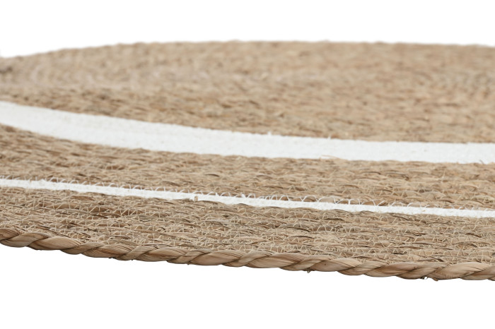 ALFOMBRA FIBRA 150X150 NATURAL 3