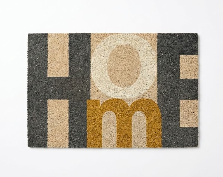 ALFOMBRA HOME LETTERS 50x75cm 2