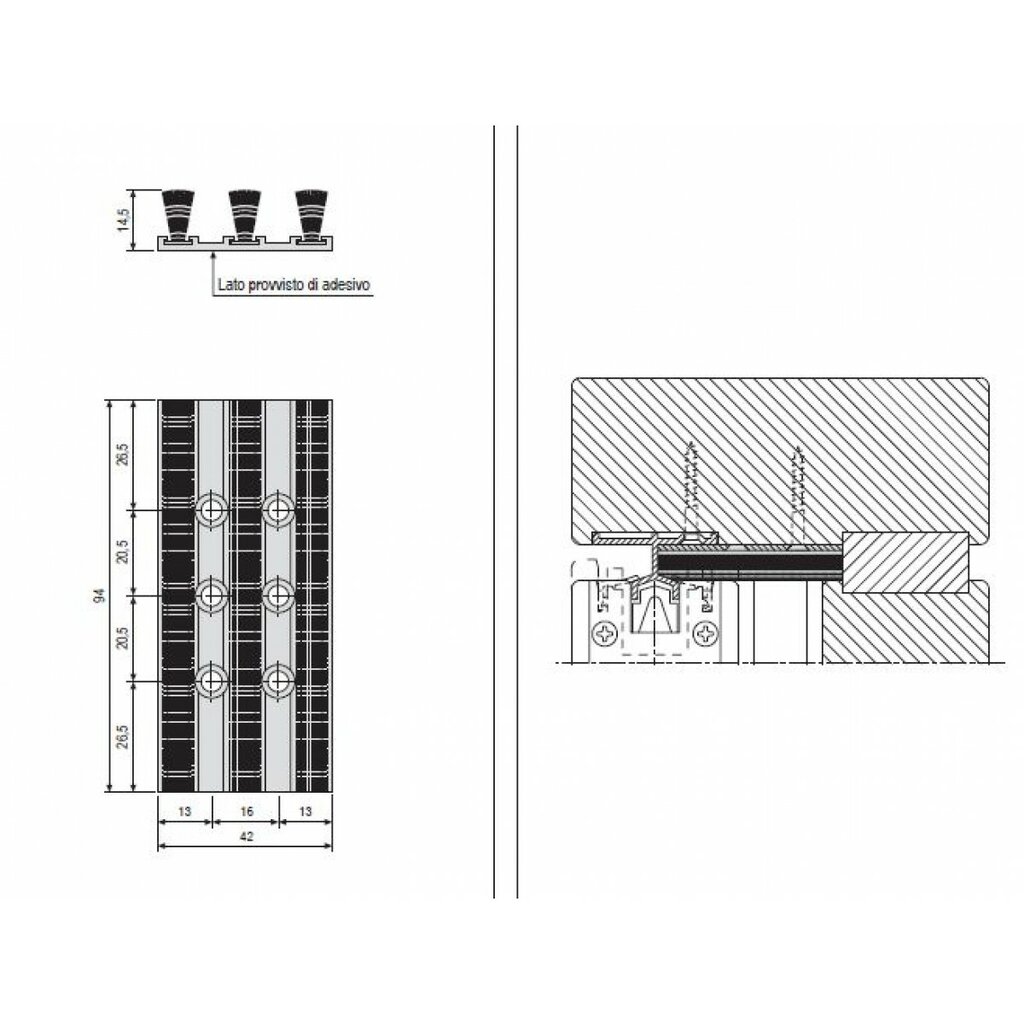 ALMOHADILLA CEPILLO AGB G007281215 2