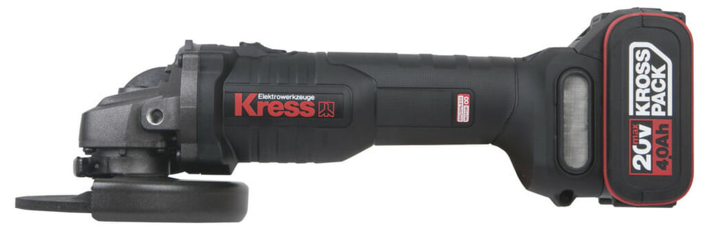 AMOLADORA KRESS 125 20V 5.AH 2B. KUX10.4 2