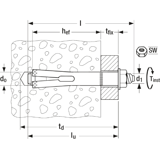ANCLAJE FISCHER FSL-G 10 K BLISTER 2