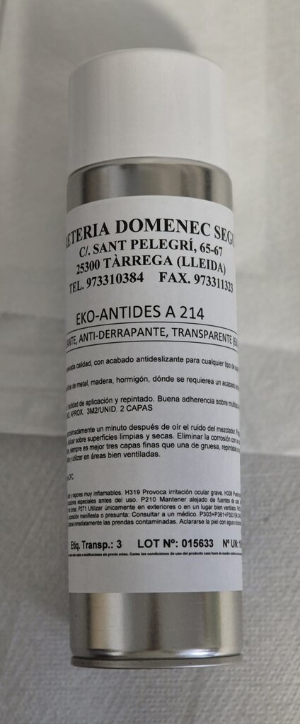 ANTIDESLIZANTE AEROSOL 520ML EKO 2