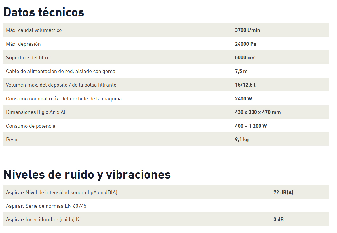 ASPIRADOR CTL MIDI I   578309 FESTOOL 6