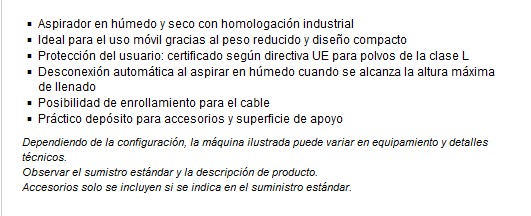 ASPIRADOR UNIVERSAL AS 20 L 602012000 3