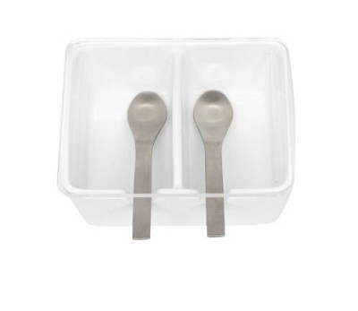 AZUCARERO DOBLE CERAMICA  BLANCO TAPA AC