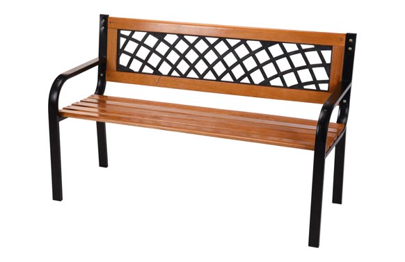 BANCO JARDIN HIERRO       MADERA