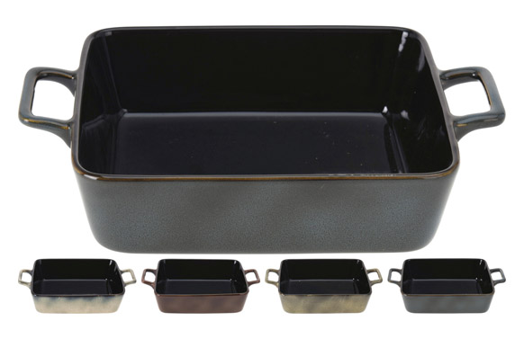 BANDEJA CON ASAS STONEWARE23,5 X 15 X 6