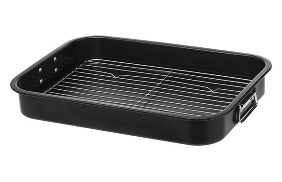 BANDEJA HORNO REJILLA     40 X 28 X 7CM
