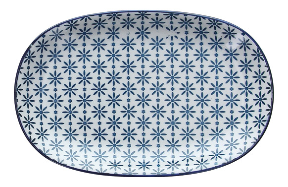 BANDEJA OVAL PORCELANA SAP23 CM
