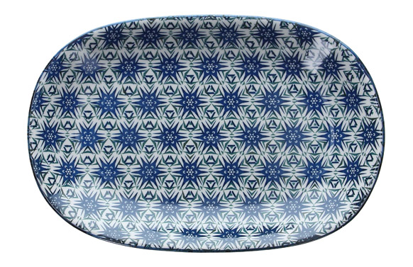 BANDEJA OVAL PORCELANA SAP28 CM