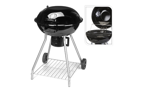 BARBACOA CARBON REDONDA COé 56 X 85 CM