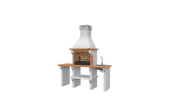 BARBACOA LADRILLO SAGRA   237 X 197 X 58