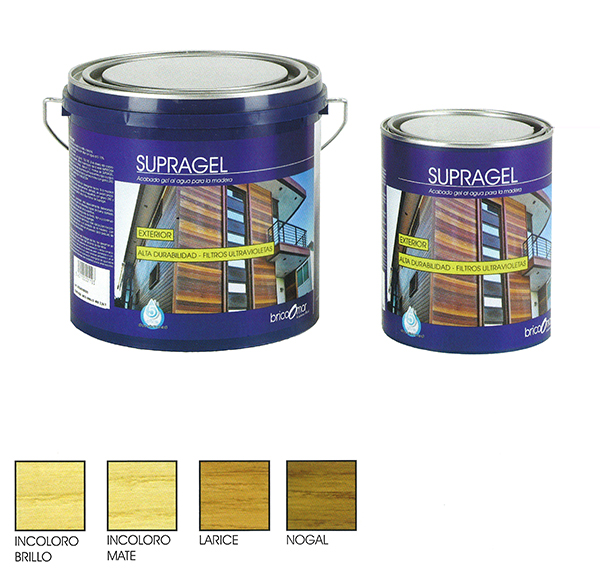 BARNIZ BRICOOMAR SUPRAGEL BRILLO  2,50LT