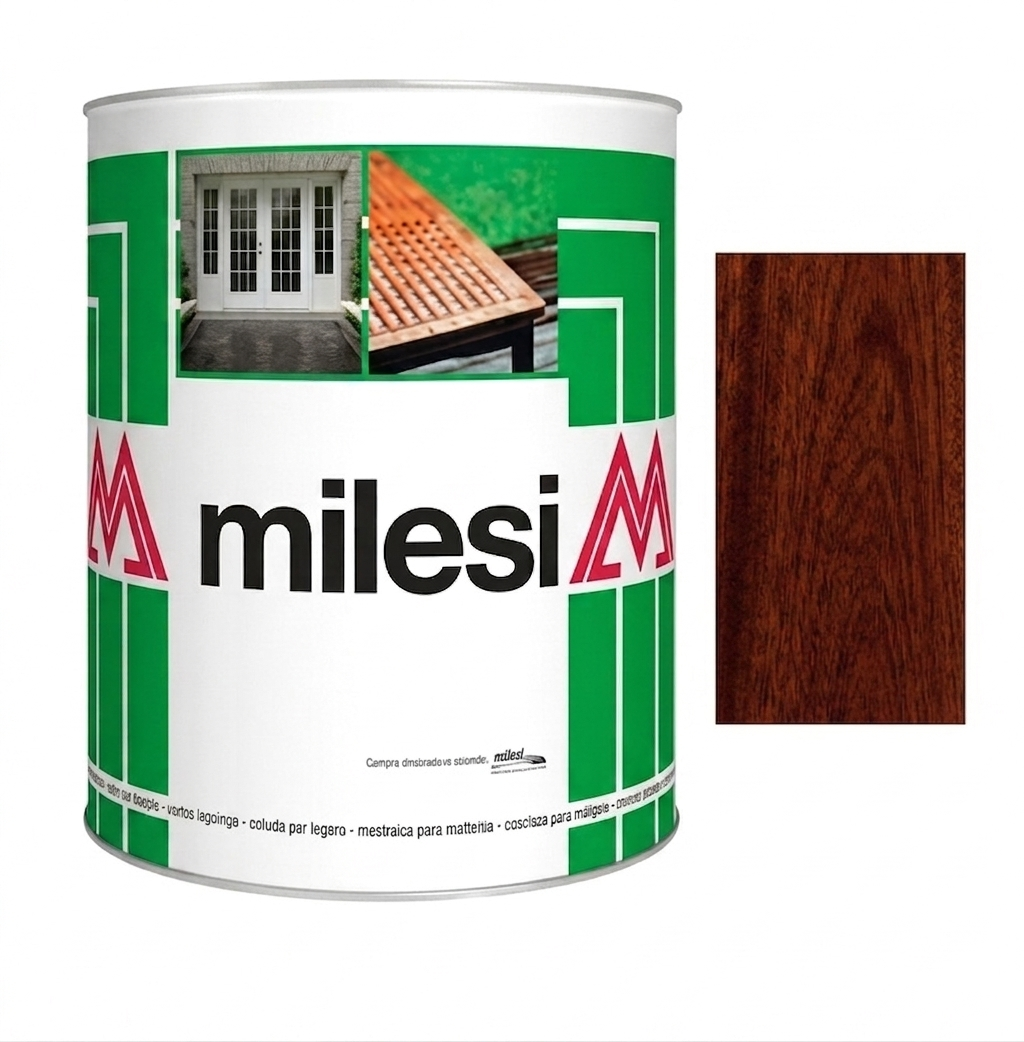 BARNIZ MILESI    CERAGEL CAOBA      1 LT