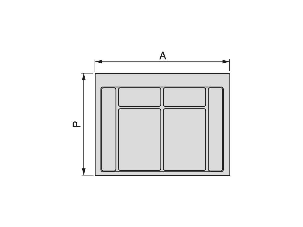 BASE CUBO RECYCLE M1000 8197323 2