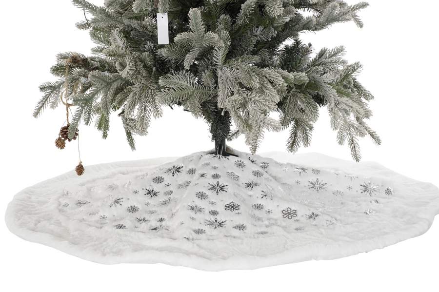 BASE ARBOL POLI. 120X120 BLANCO 198677