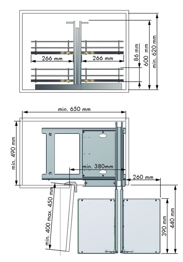 BASTIDOR EXTR.ART.REV.400-450 ACER.CROMO 3