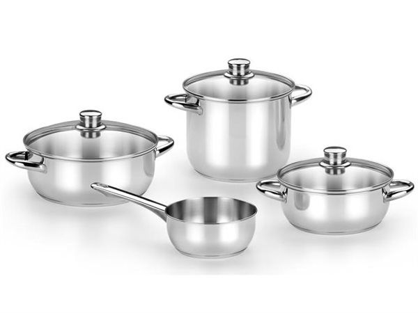 BATERIA INOX OPTIMA TAPA C4 PIEZAS