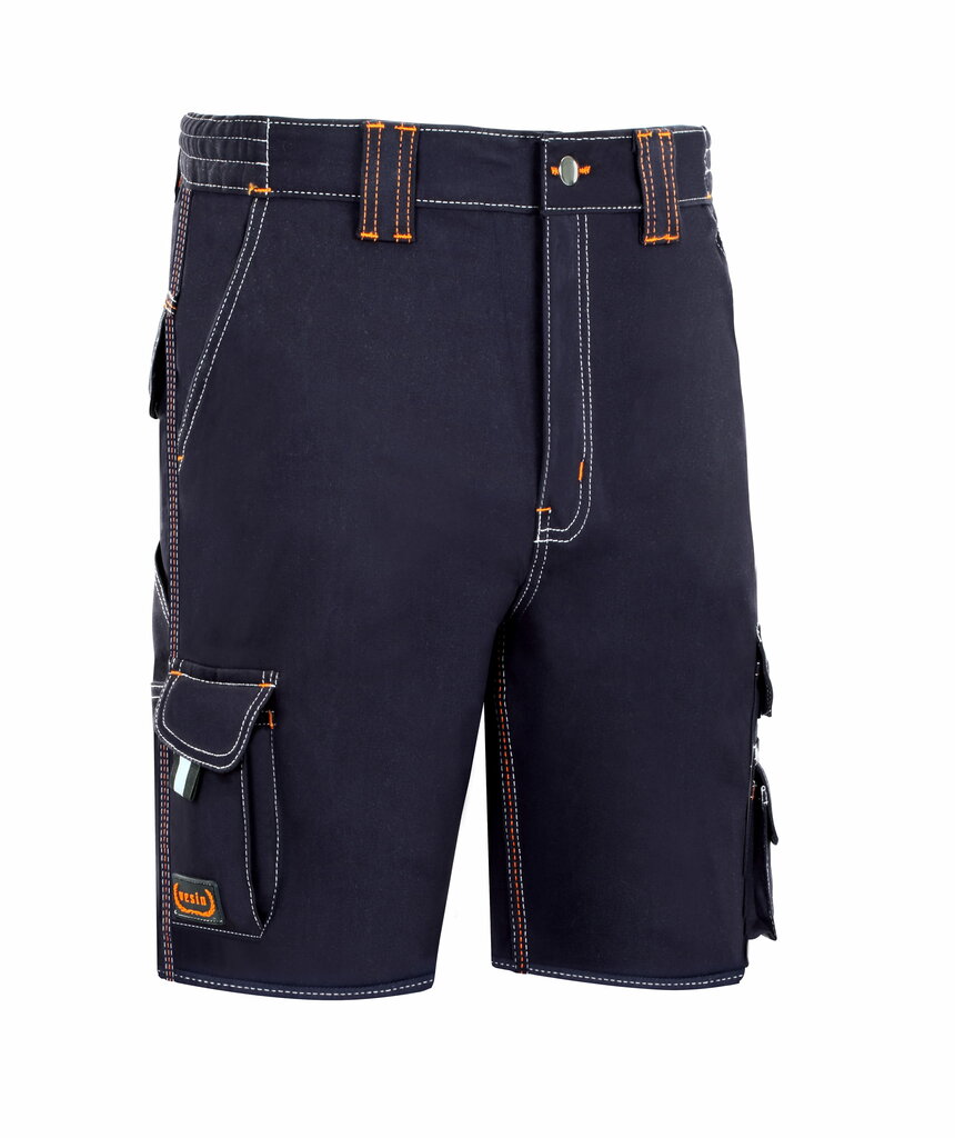 BERMUDA STRETCH TRIPLE COST-46 AZUL