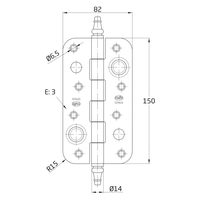BISAGRA 566 -150X80 CR.MATE     ANT.PALA 2