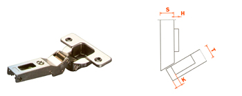 BISAGRA SALICE ANGULO NEG.30§ C2A7W99