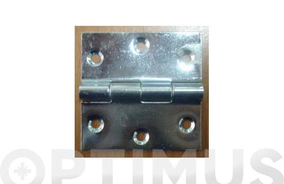 BISAGRA DOBLE HOJA CINCADA50 X 40 MM 54/