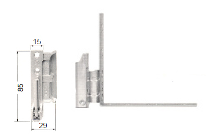 BISAGRA INF. 508030102+A509022202(A4)IZQ