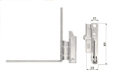 BISAGRA INF.A5080405DX+A509023401(E13)DE