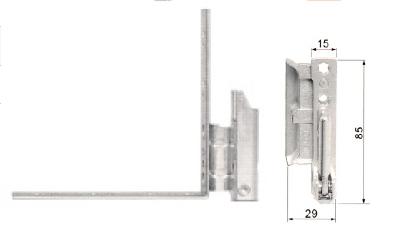 BISAGRA INF. 508010101+A509022401(A4)DER