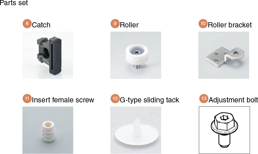 BISAGRA + ACCESORIO (M) 180-055-061 5