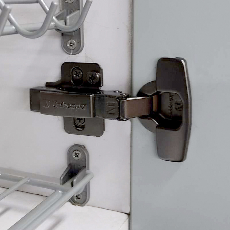 BISAGRA UNIHOPPER RECTA C/FRENO NEGRA 2