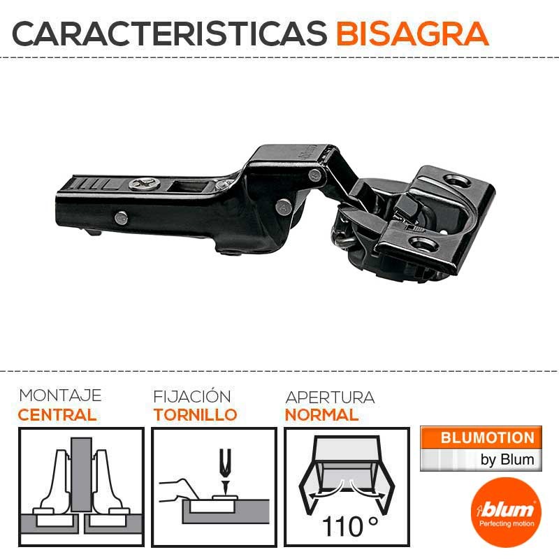 BISAGRA BLUM 71B3650 CLIP ONIX FRENO ACO 2