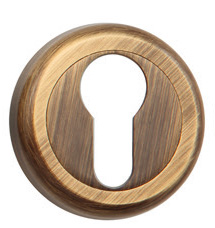 BOCALLAVE ROSETA 50MM CUERO    09001415