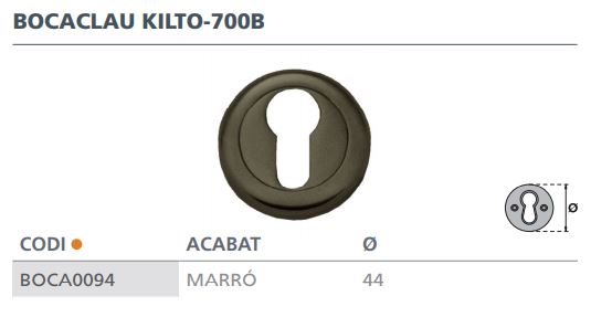 BOCALLAVE ROSETA 50MM RF.700B KILTO(MR) 2