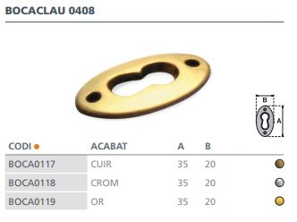 BOCALLAVE CUERO    0408 (IBYP)   6560301 2