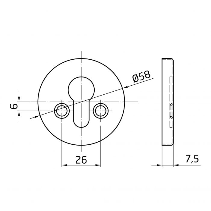 BOCALLAVE 20 ROSETA DE 58 A.INOX 6378 2
